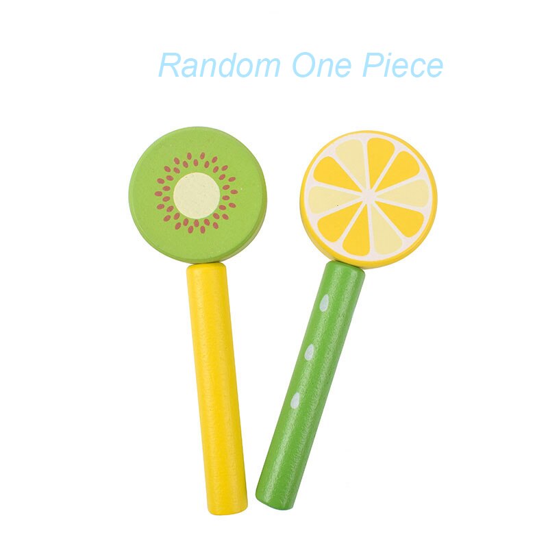 Wooden Ice Cream Pretend Play Food Kitchen Toys Educational Children Wooden Imitation Game for Kids Preschool Learn Montessori