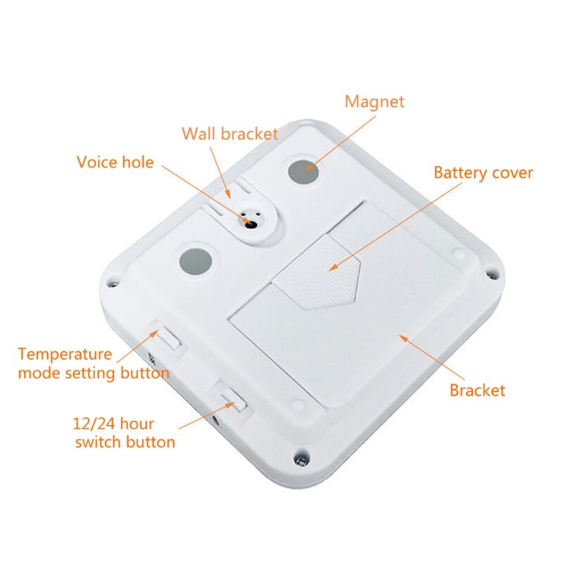 Lcd Digitale Temperatuur Vochtigheid Meter Thuis Indoor Elektronische Hygrometer Thermometer Monitor Weerstation Babykamer