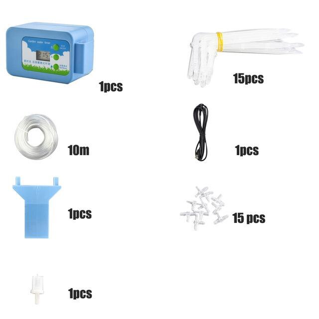 Automatic Drip Irrigation System Pump Controller Watering Kits with Built-in Membrane Pump Used Indoor: D