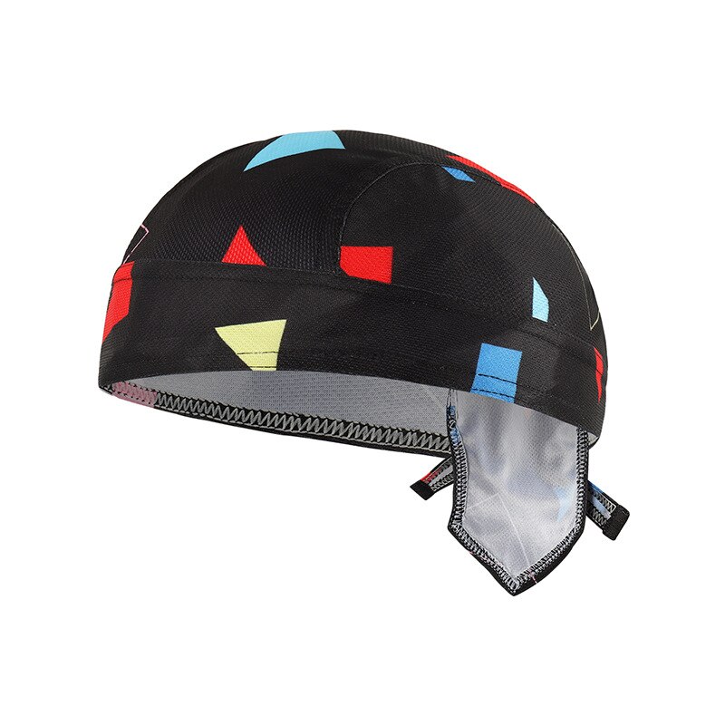 ARSUEXO multicolores Ciclismo gorra verano transpirable Bandana Ciclismo al aire libre deporte bicicleta Bandana hombres secado rápido cabeza bufanda: S11