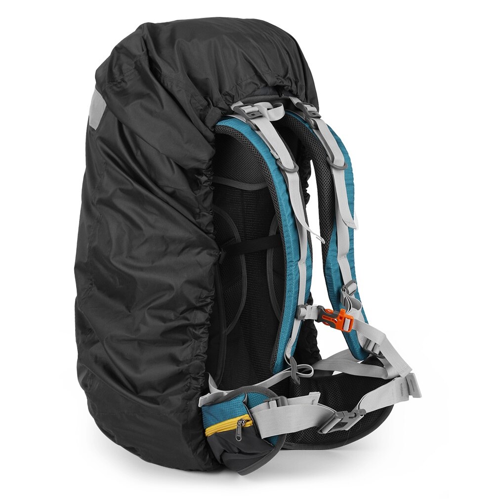 OUTAD-mochila impermeable para exteriores Unisex, resistente a la lluvia, duradera, para senderismo, Camping, bolsa para adultos, color negro