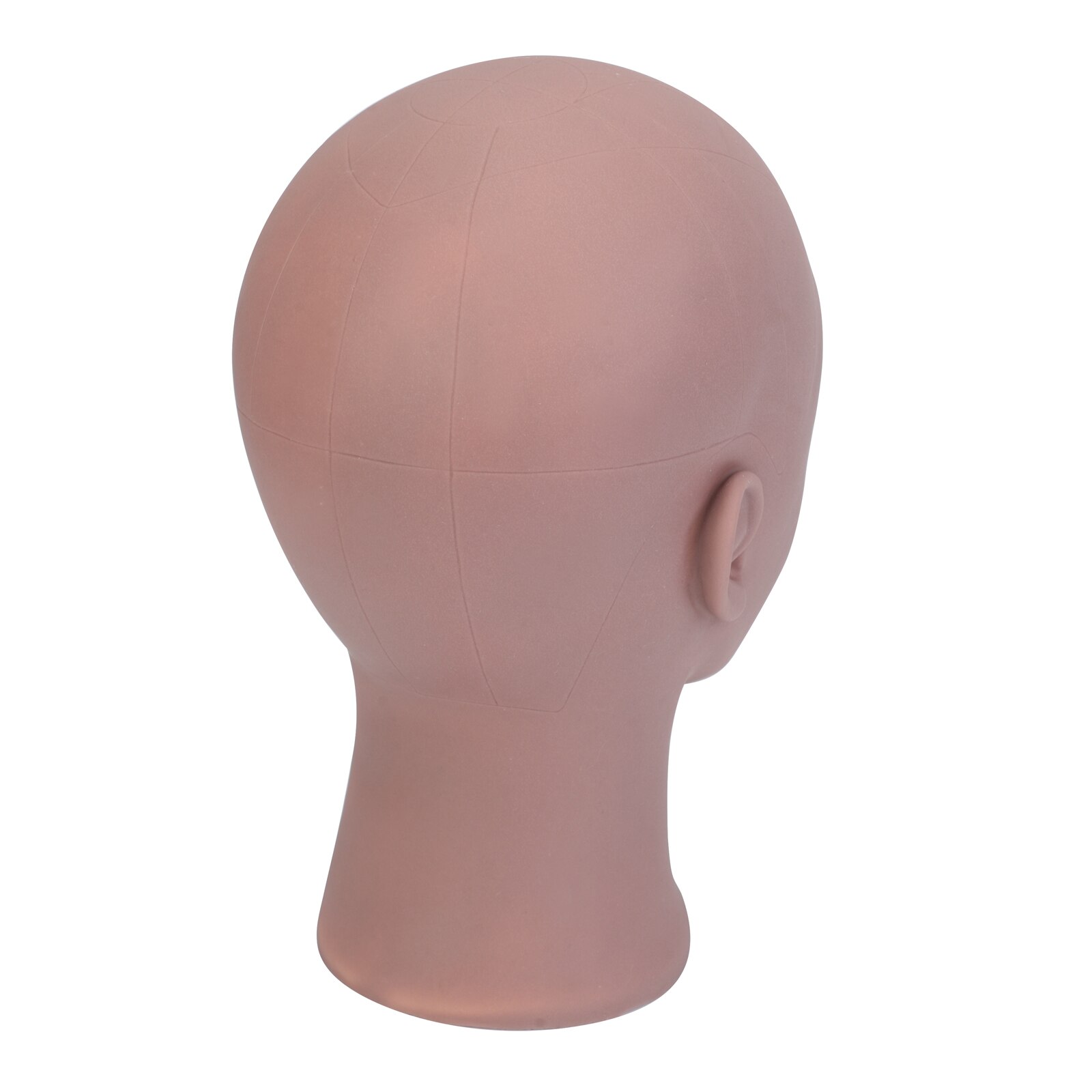 20&quot; Afro Mannequin Head Training Head for Wig Making Hat Display Cosmetology Manikin Head for Makeup Practice with Mini Tripod