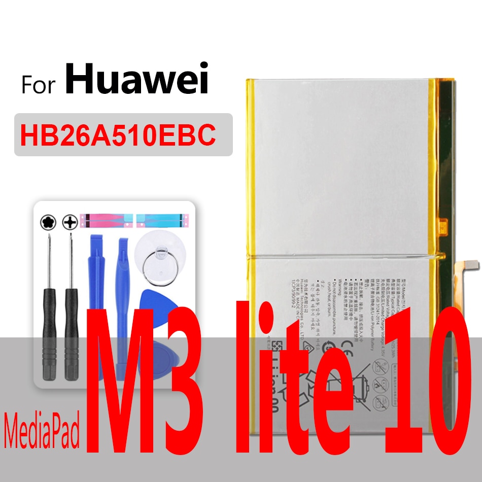 HB26A510EBC Tablet Vervangende Batterij Voor Huawei Mediapad M3 Lite 10 Media Pad M3 Lite10 Media Pad M3lite10