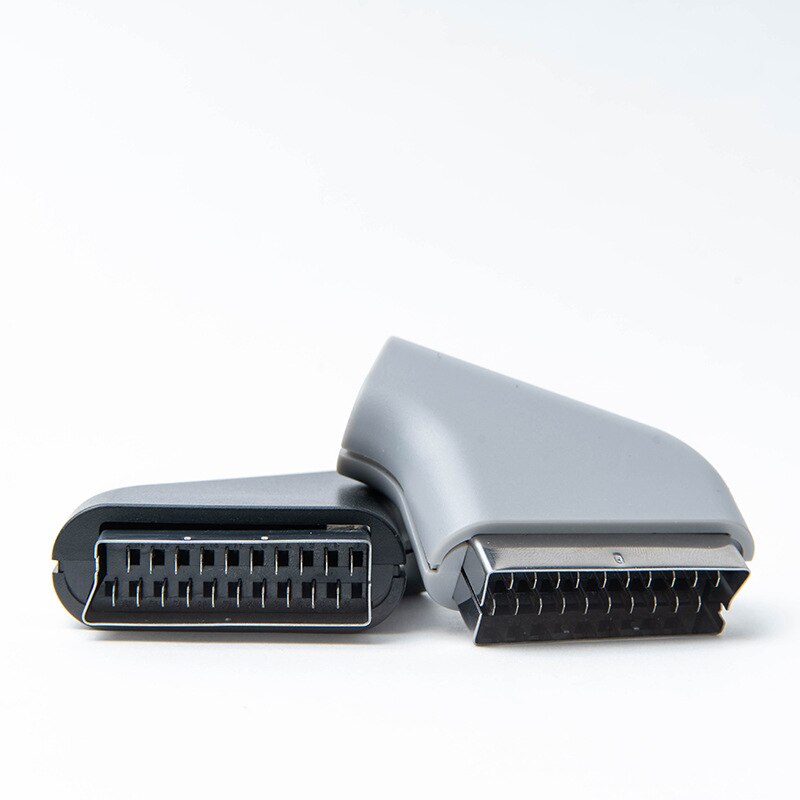 Scart-stik 21 -benet han-stik tilslut port socket interface stik slot til snes av kabel