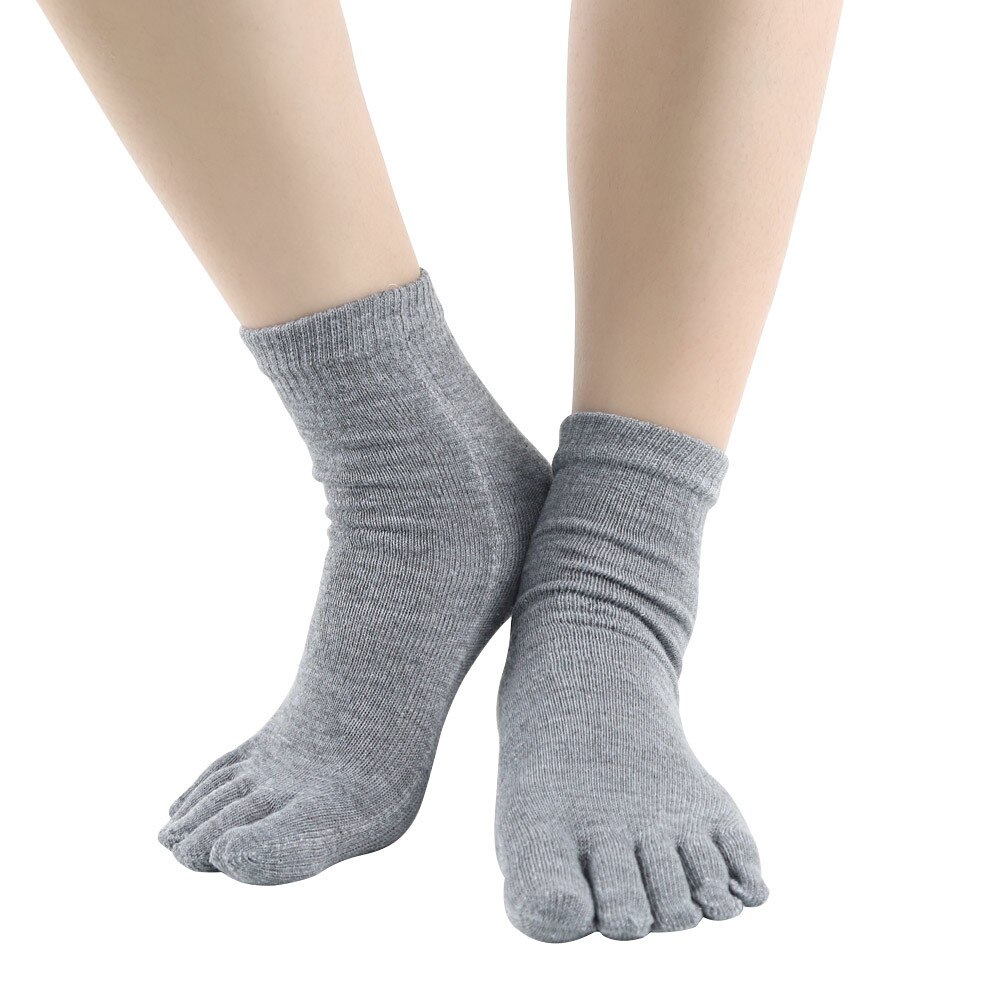 2pieces/1pair Five Full Socks Foot Care Pedicure Tools Orthopedic Toe Separating Wear-Resistant