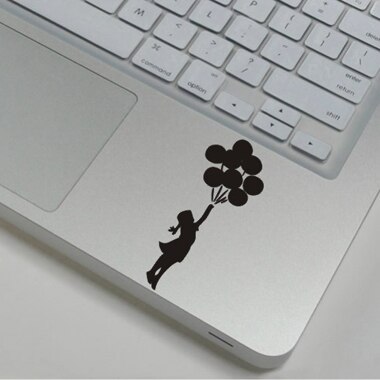 Trackpad autocollants pour Macbook air pro retina 13 15 dessin animé cahier étanche autocollant de peau pour Lenovo/Xiaomi/HP/Asus/Dell: WS-black(70)