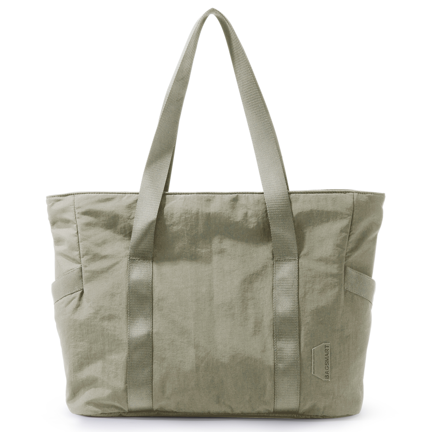 BAGSMART Bolsa Tote para Mujeres de Gran Capacidad Bolsa de Hombro Bolsa Cruzada Bolso de Mano para Estudiantes Universitarias Bolsa de Compras para Mujeres: Castaño