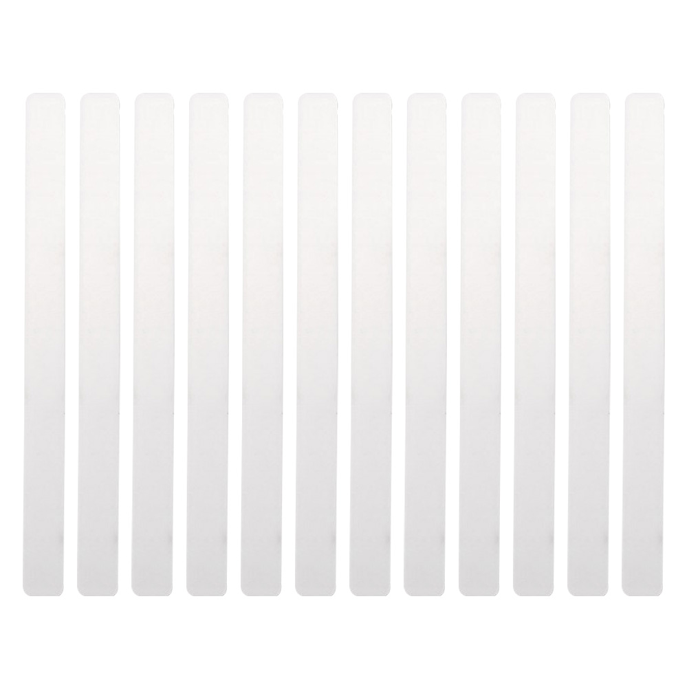 24-teiliges Namensschild für Pflanzen, Gartenanhänger, Kategorie, Rasenornamente, manuelle Acryl-Etiketten, transparent, für Gemüse, Sukkulenten, Büro