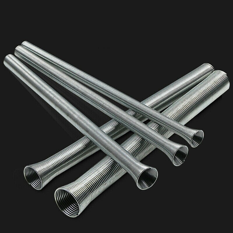 Herramienta de mano para doblar tubos de aluminio, de cobre, con muelle de tensión, de 5 uds.