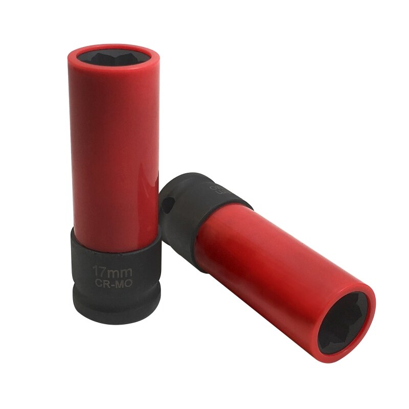 Automobile Tire Anti-Theft Screw Sleeve Flower Lug Nut Socket Lug Bolt Socket Security Key Wrench Practical Auto Parts