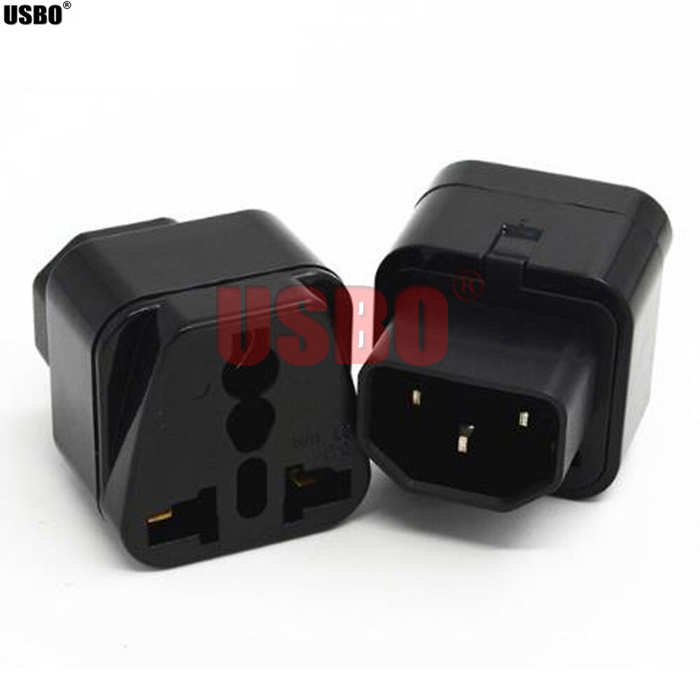 Zwart wit Koper 10A 250V universele socket IEC320-... – Grandado