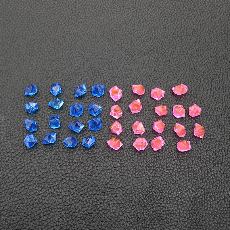 Gør-det-selv støbeform krystal uv epoxy støbeform 60 gitter isterning støbeform uregelmæssige smykker vedhæng diamant silikone støbeforme