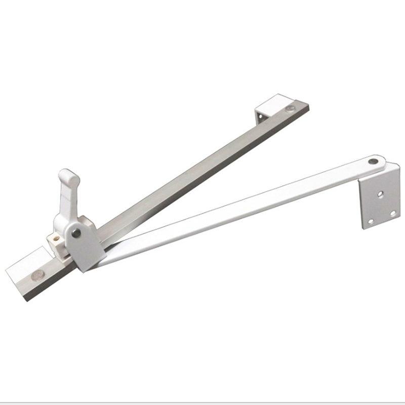 Limiteur de contrevènement de vent coulissant de fenêtre en aluminium de pont cassé d'acier inoxydable à l'intérieur du Support de vent de contrôleur d'angle de deux liens
