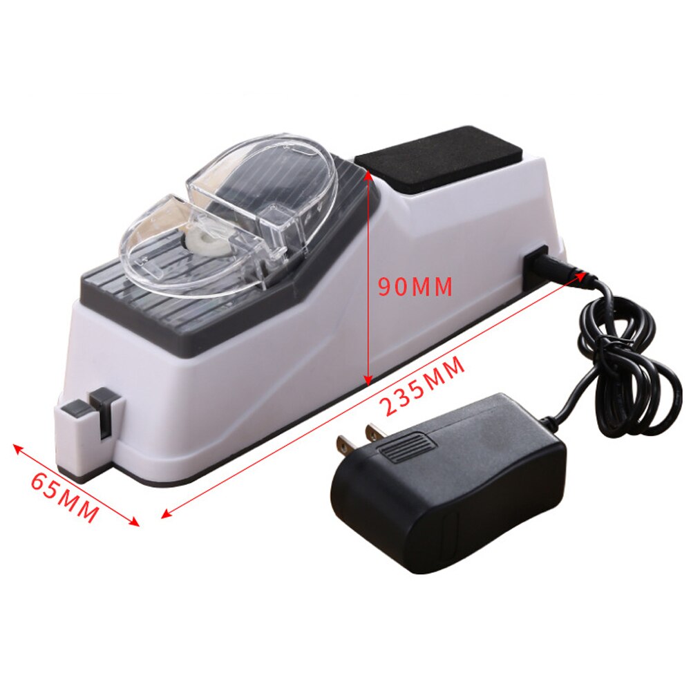 Multifunctional Knife Sharpener Medium-Grinding Sharpener Tungsten Diamond Kitchen Tool Electric Knife Sharpener