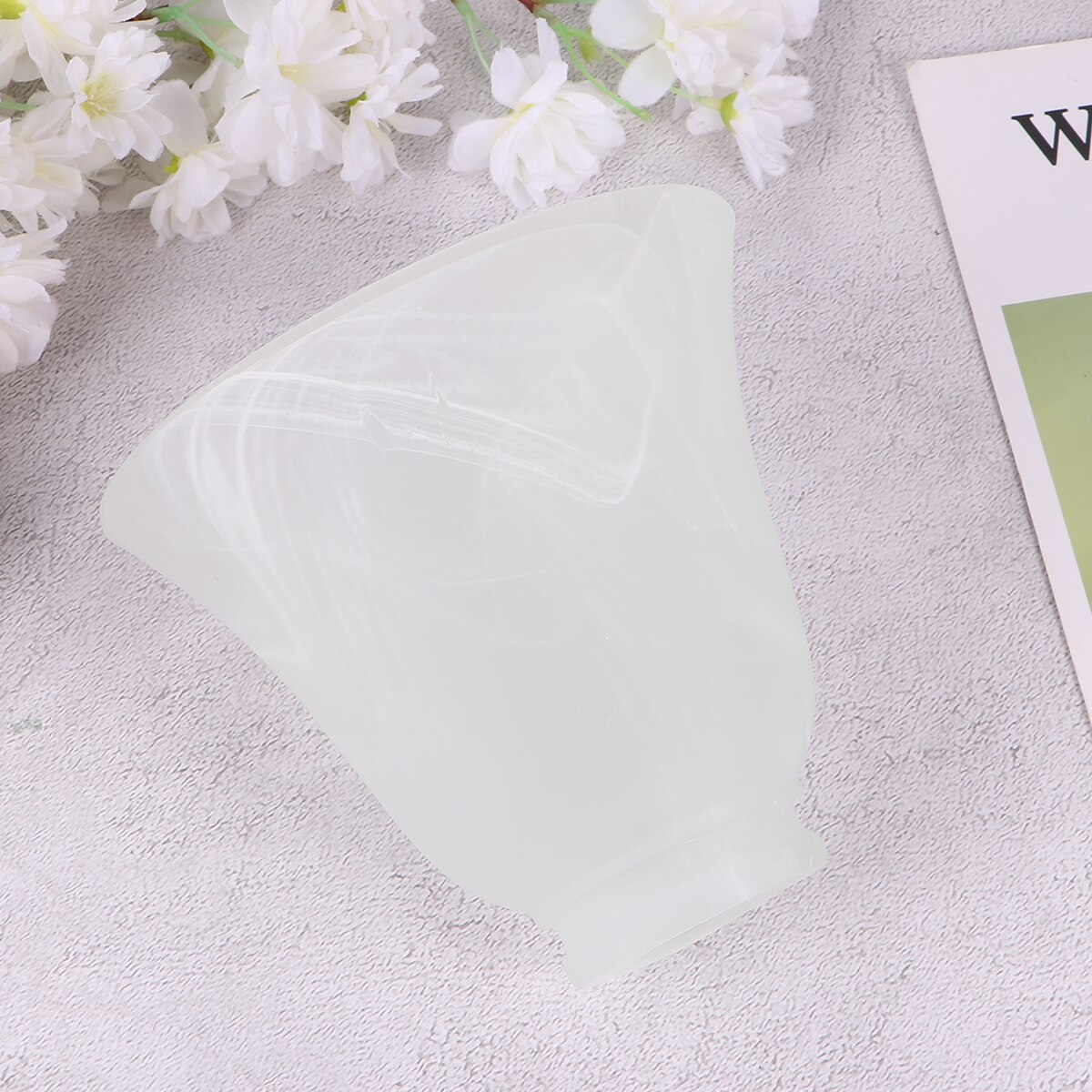 E27 Interface Lamp Shade Simple Lampshade Frosted Glass Lamp Cover Light Accessory for Home Living Room