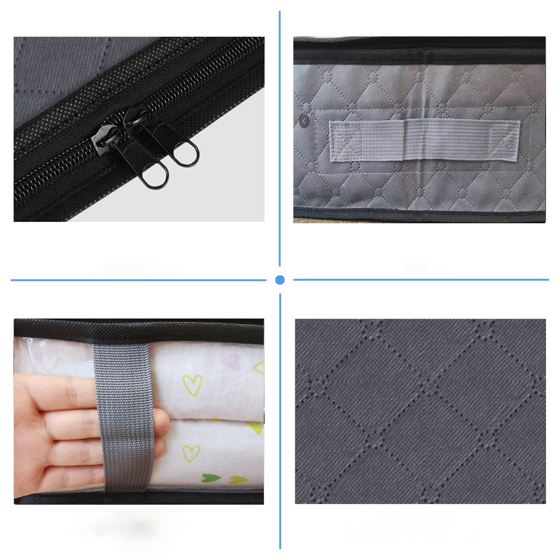 Cajas de almacenamiento para almacenamiento de ropa, bolsas de almacenamiento plegables, almacenamiento debajo de la cama para organizar ropa, edredones para dormitorio, armario y dormitorio