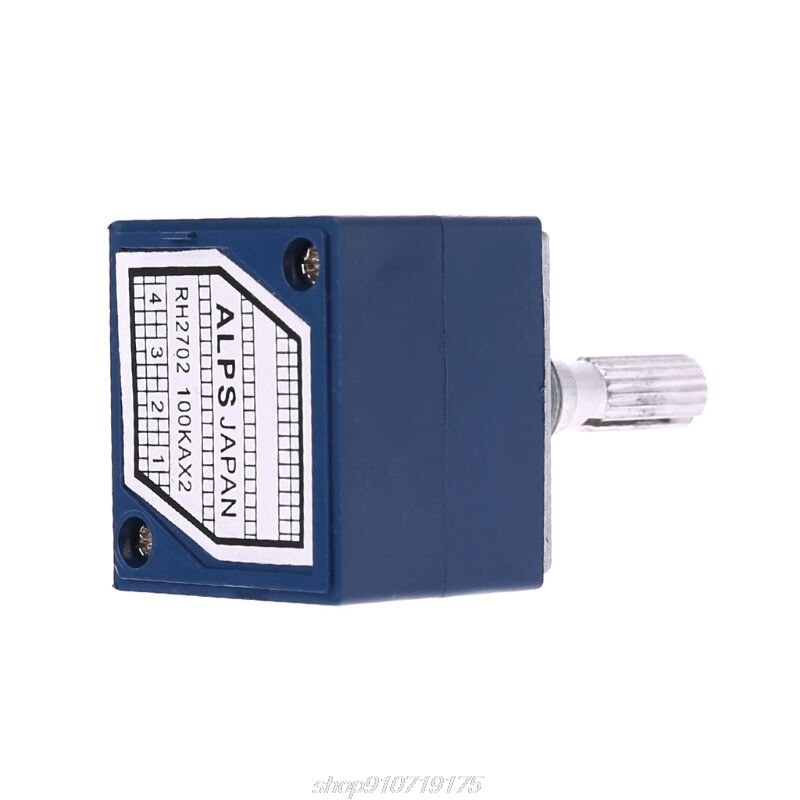 Potentiometer RH2702 8 Pin Serrated Split Shaft 6MM Precision 27-type A100K 100K O28 20