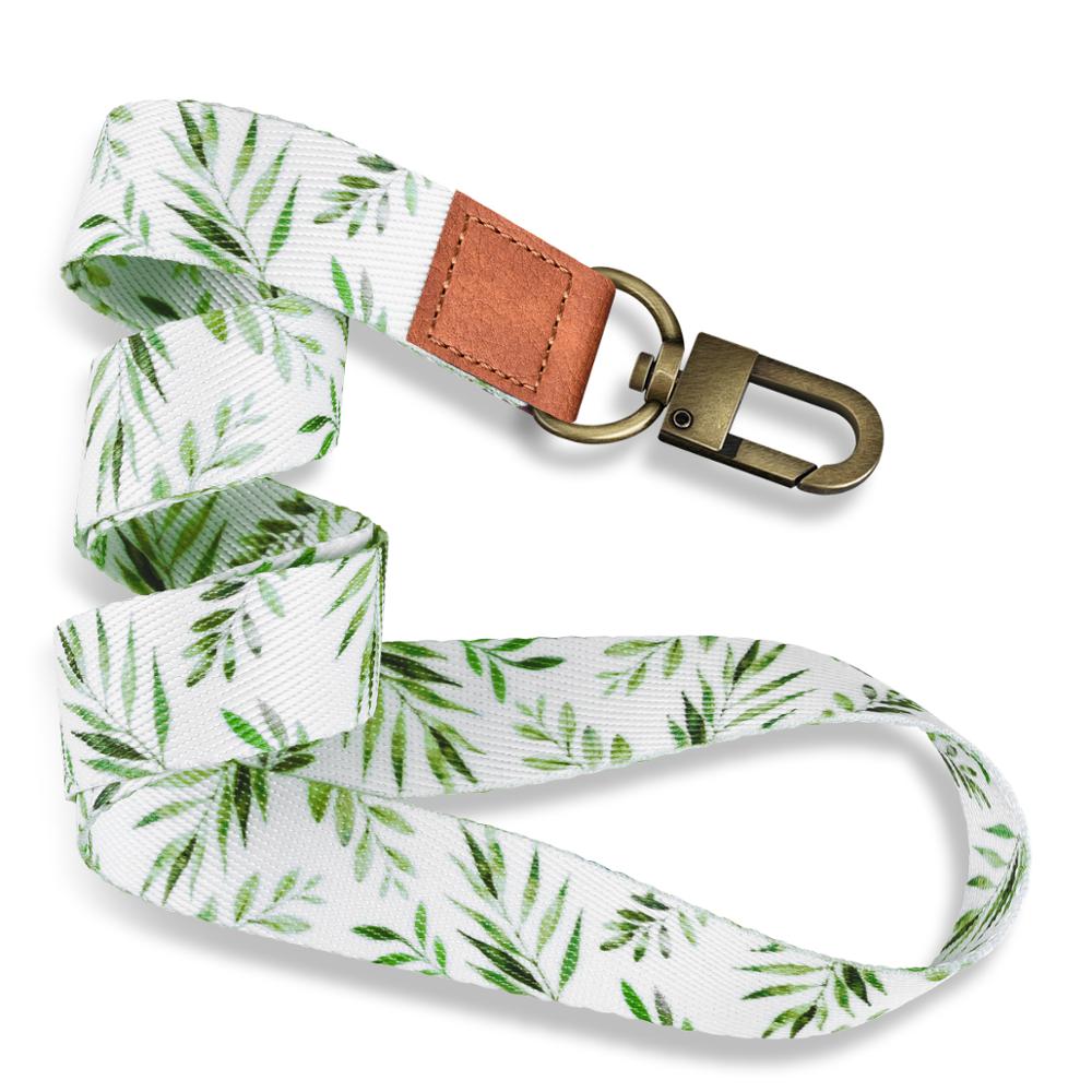 485*20mm nyckelring remmar rep mobiltelefon hals rem lanyard för id-kort nyckelring usb badge hållare diy lariat lanyard hang rop