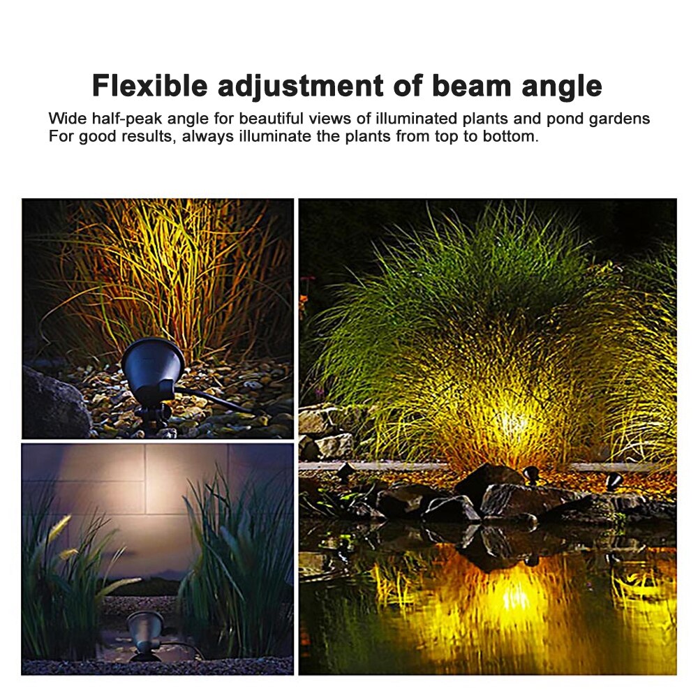 Waterproof LED Pool Light 16 Colors 10W LED Underwater Flood Light RGB LED Waterproof Outdoor Fountain Pool Fish Tank Lighting