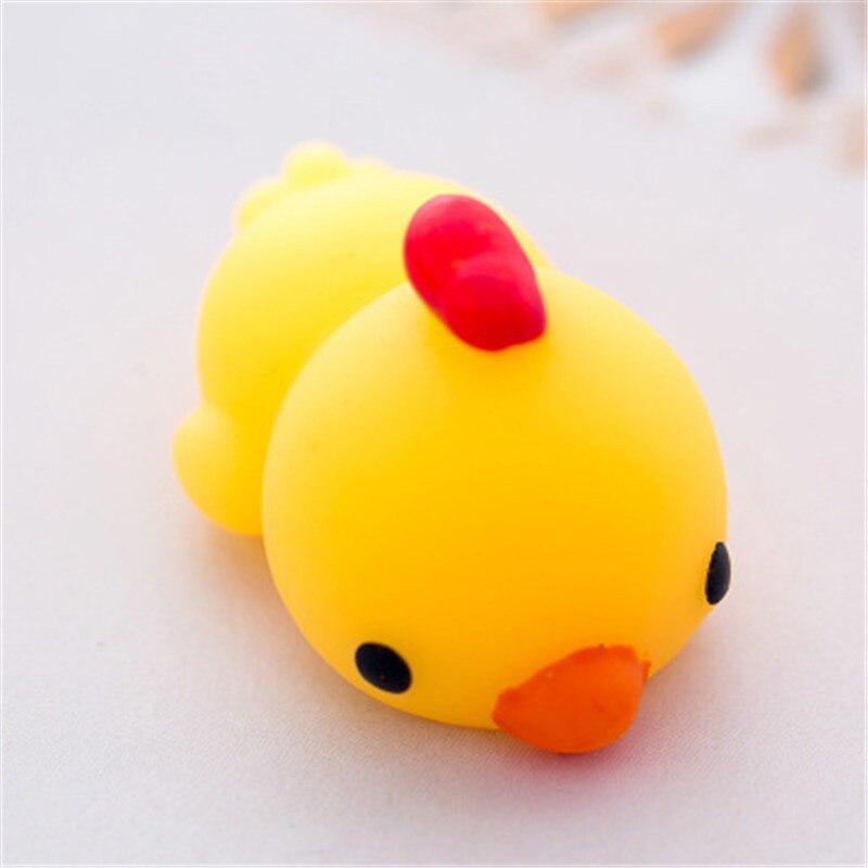 Mini Squishy Giocattolo Animale Sveglio Antistress Palla Spremere Mochi In Aumento Giocattoli Abreagire Morbido Appiccicoso Squishi Lo Stress Relief Giocattoli Regalo Divertente: Yewllo Duck