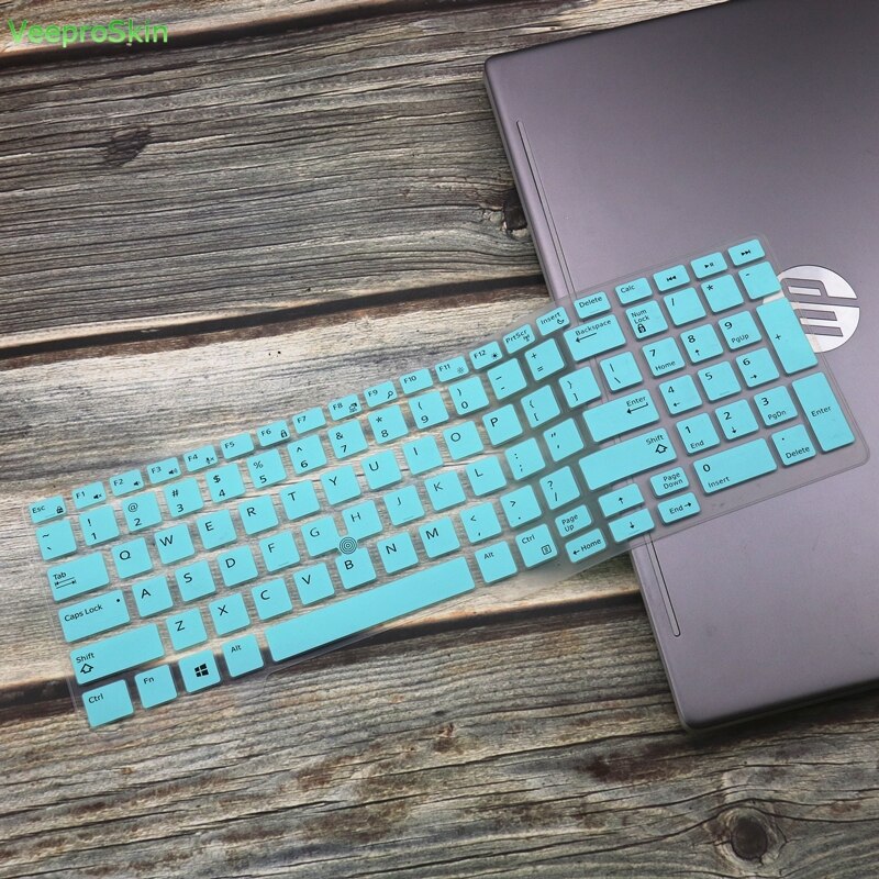 for Dell Dell Latitude E5590 E5591 5550 5570 Precision 5520 |17.3" 7510 M7520 M7710 M7720 15.6" Laptop Keyboard Cover Skin: Whitetblue