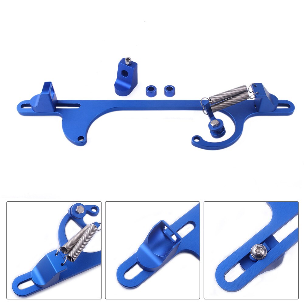 RASTP - Arrived Billet Aluminum Throttle Cable Bracket Carburetor Bracket for Holley 4150 & 4160 Series Carburetor RS-THB002