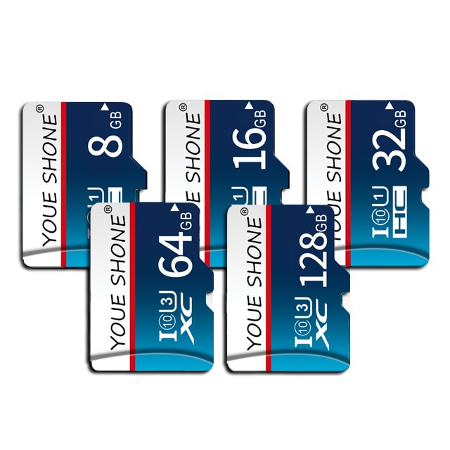 128GB 64gb original micro sd card 32GB 16GB memory card C10 SDHC/SDXC tf card cartao de memoria with free adapter