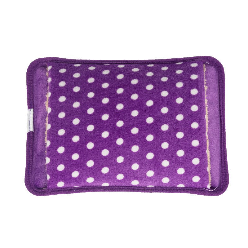 Scaldamani a buon mercato scaldamani elettrico riutilizzabile bottiglia di acqua calda ricarica borsa di acqua calda elettrica pacchetto di calore scaldamani regalo di natale: 7 viola