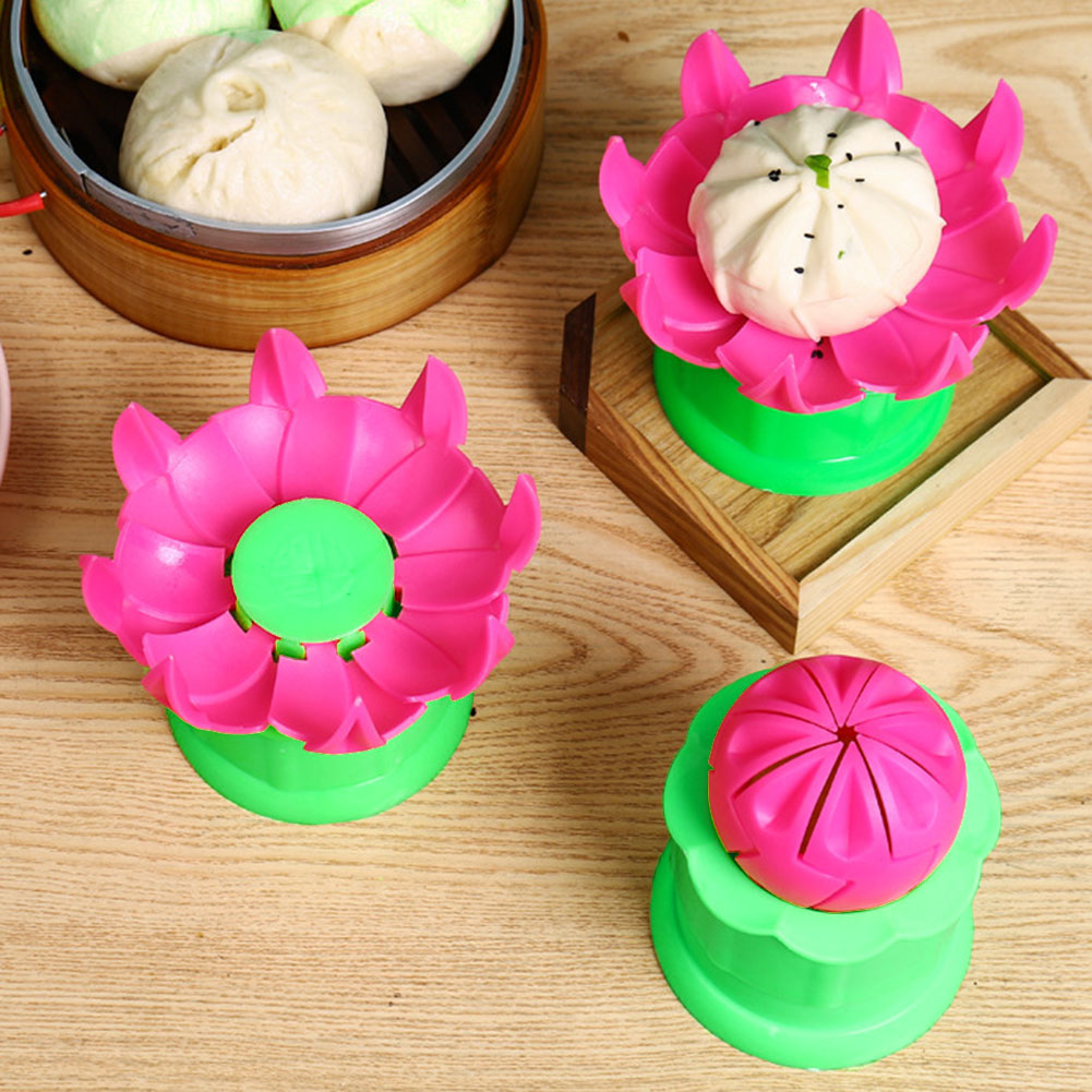 Chinese Baozi Pastry Pie Steam Bun Dumpling Maker Mold Steamed Stuffed Bun Making Mold DIY Kitchen Cooking Tool