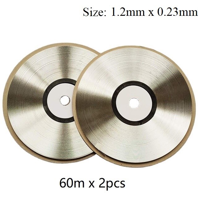 Solar Cell Busbar Wire Tabbing Wire Connector For Solar panel Diy 120m/Lot: 1.2mmx0.23mm