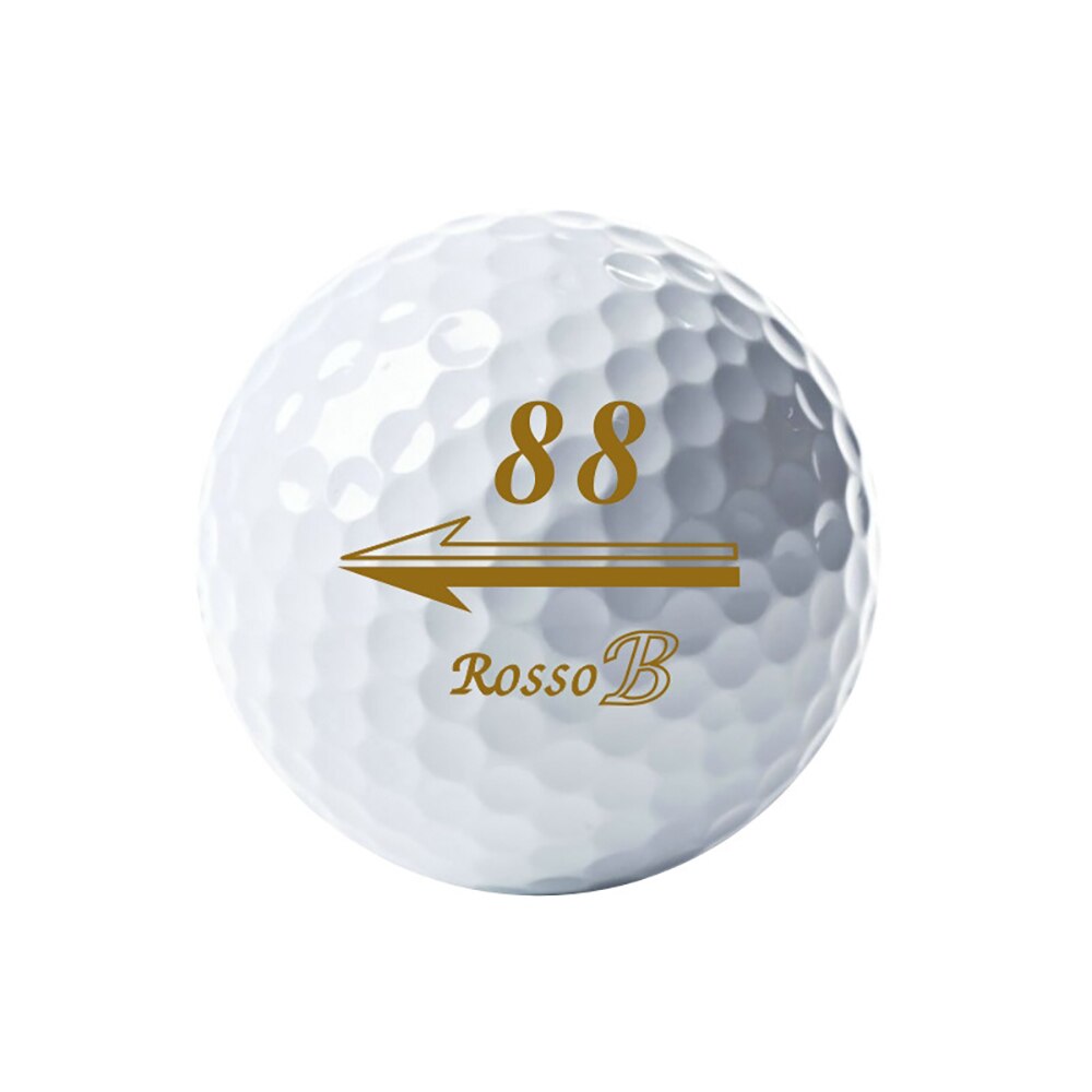 1pc Original Golf Practice Ball Synthetic Rubber Three-layer Match Ball Box Package Golf Ball Game Use Ball