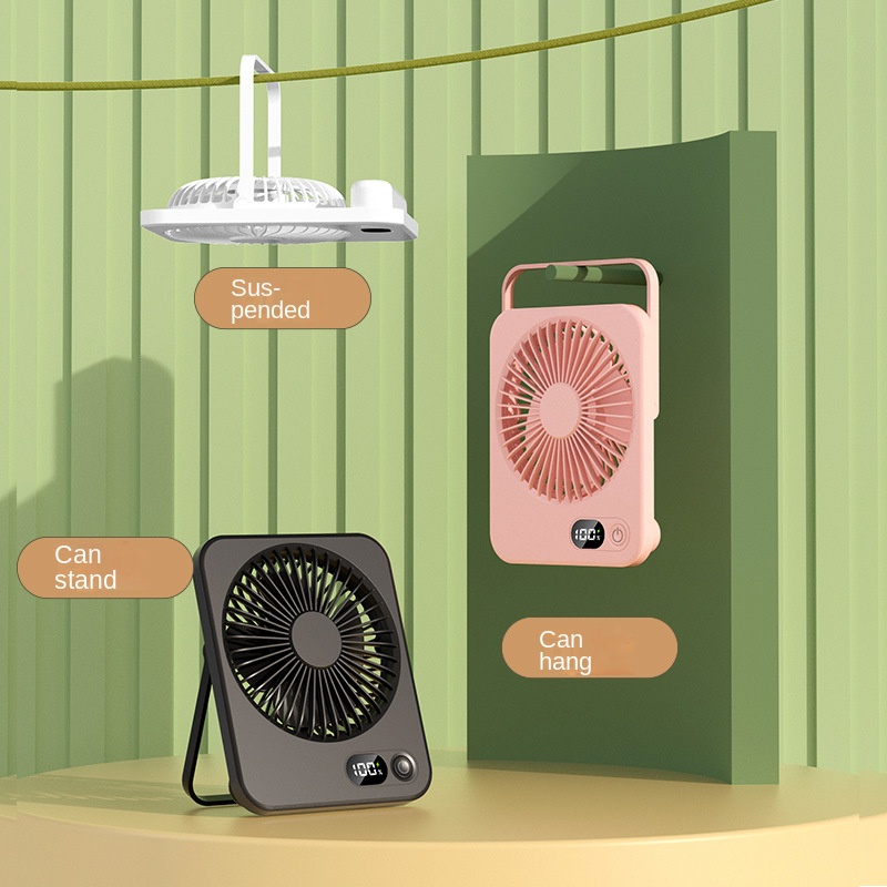 Ultraleiser faltbarer Tischventilator, Mini-Ventilator, Büro-Schreibtisch-Ventilator