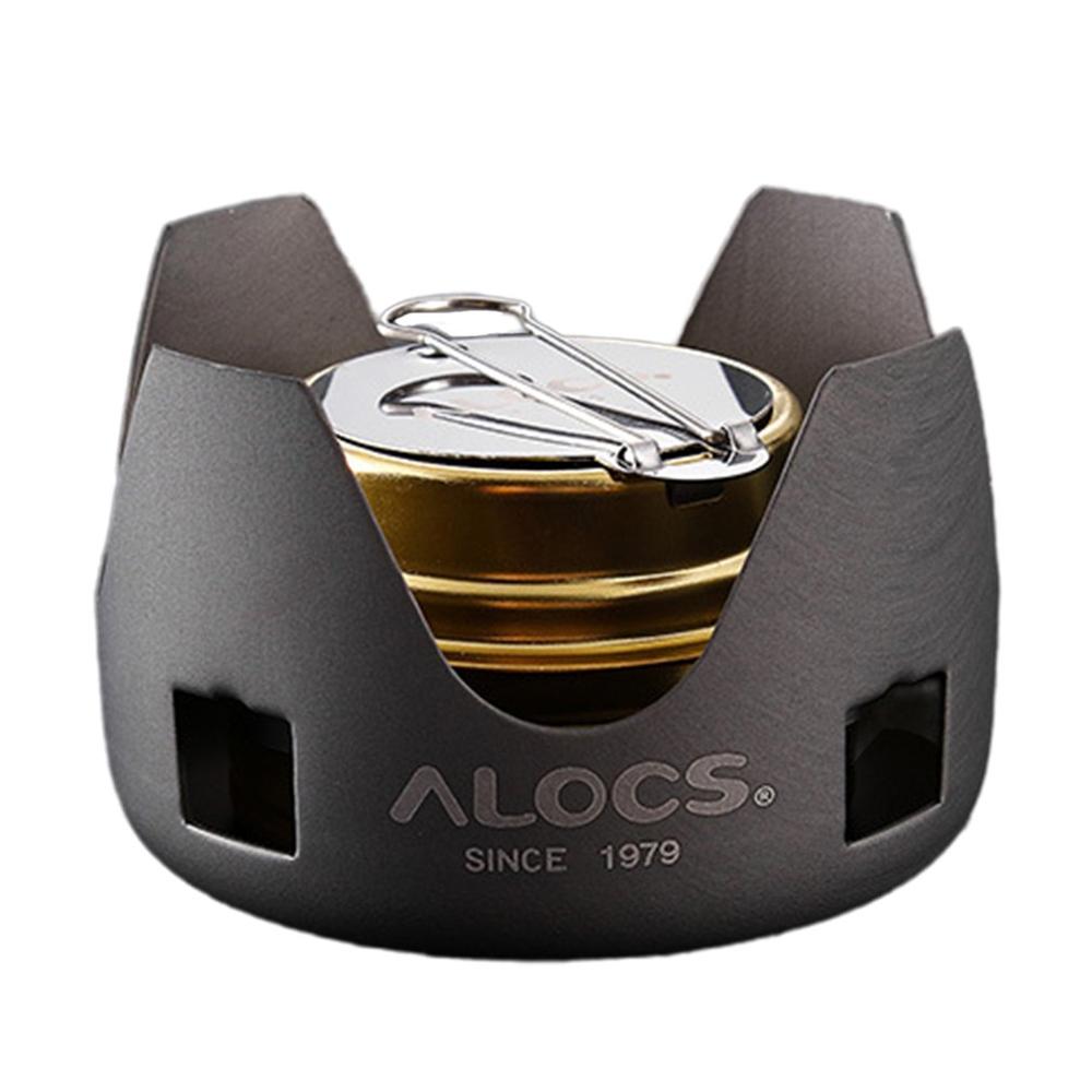 ALOCS Liquid Solid Alcohol Stove Outdoor Camping Picnic Self-driving Tour Windproof Portable Mini Ultra-light Stove: Default Title