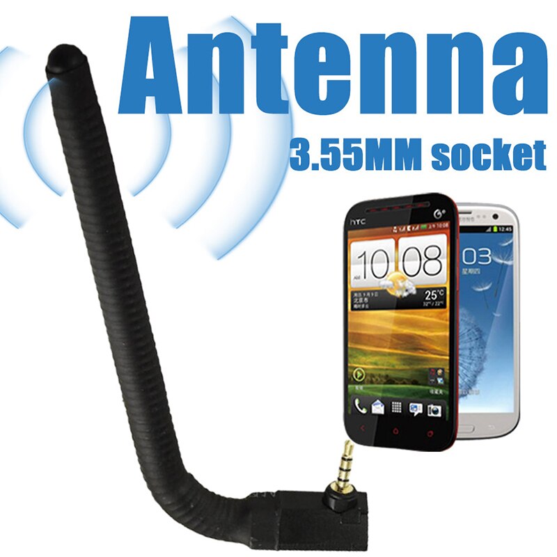 3.5mm Jack External Antenna Phone 3G Signal Strengthen Booster For Mobile Phone Samsung Signal Mobile Phone Antenna