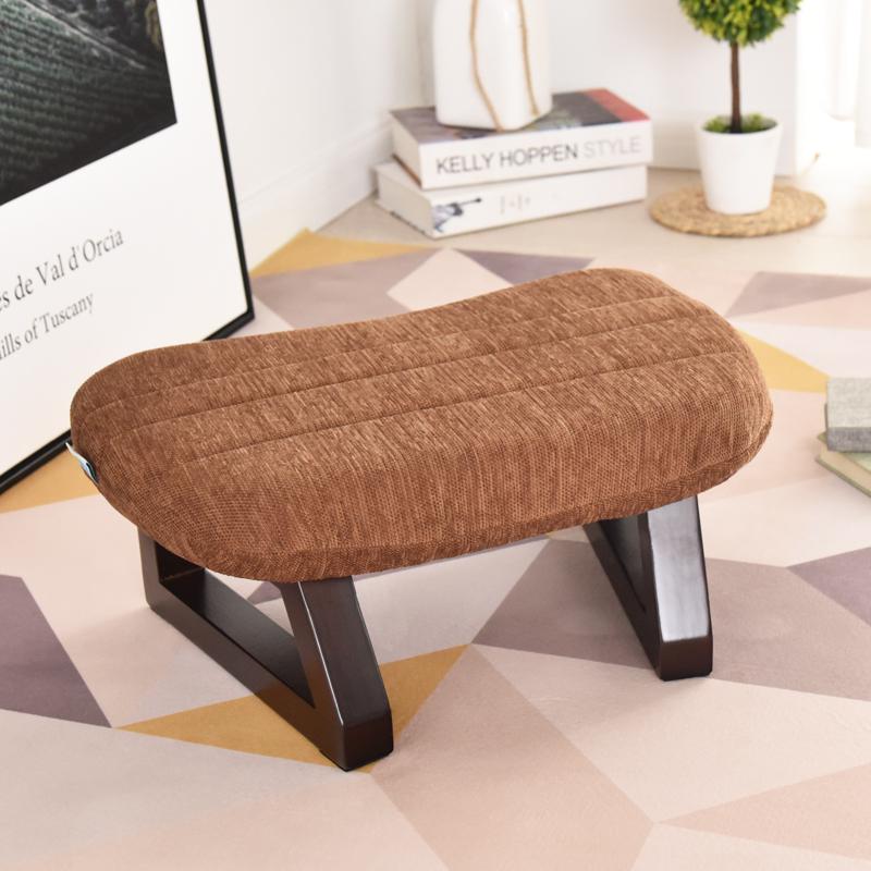 15% hem tyg pall stol vardagsrum soffa bänk vuxen sko bänk bära skor pall pall massivt trä: 18cm hög stil 12