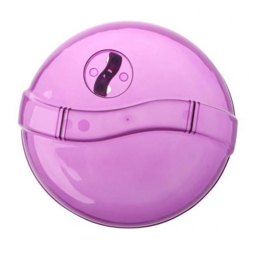 Mikrobølgeovn plade topper dækning mad fad damp udluftning sprøjt låg køkkenredskab: Lilla