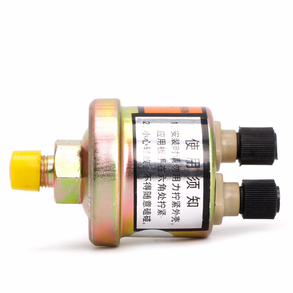 Engine Oil Pressure Sensor Gauge Sender Switch Sending Unit 1/8 NPT 80x40mm Car Pressure Sensors C45