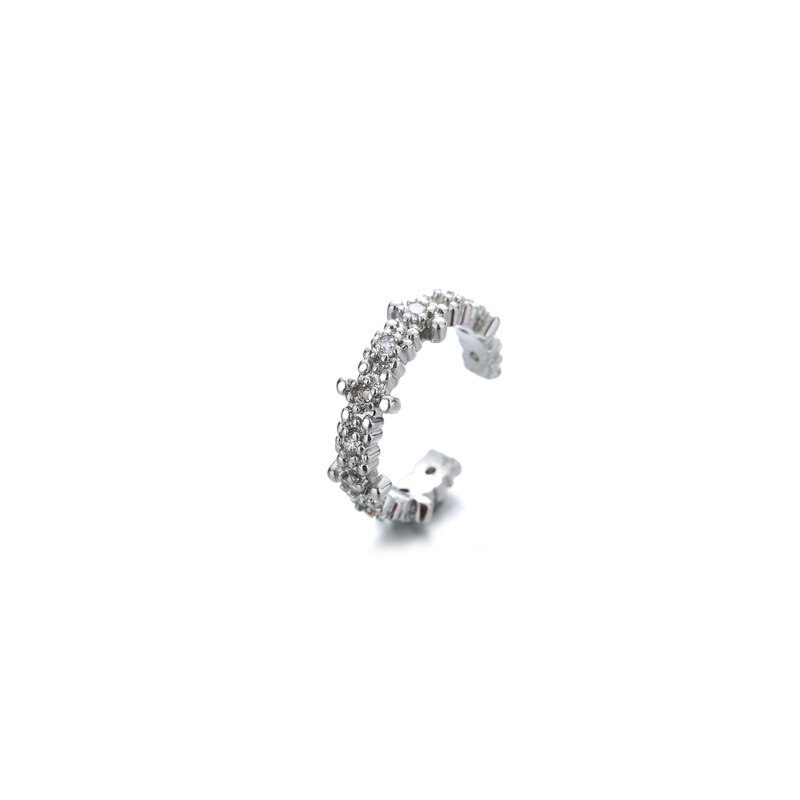 A Girl' 1 Piece Metal Ear Cuff Clip Cross Clip On Piercing Earrings for women Korea Jewelry Femme Cartilage Earcuffs: 10