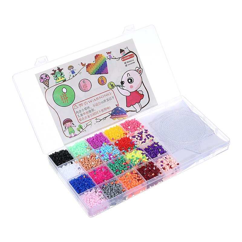 Kit Perles Thermocollantes Noël - 1000 Perles 10 Mm - 12 Motifs Inclus - Avec Panneau Perforé Et Papier à Repasser - Loisir Créatif Enfant