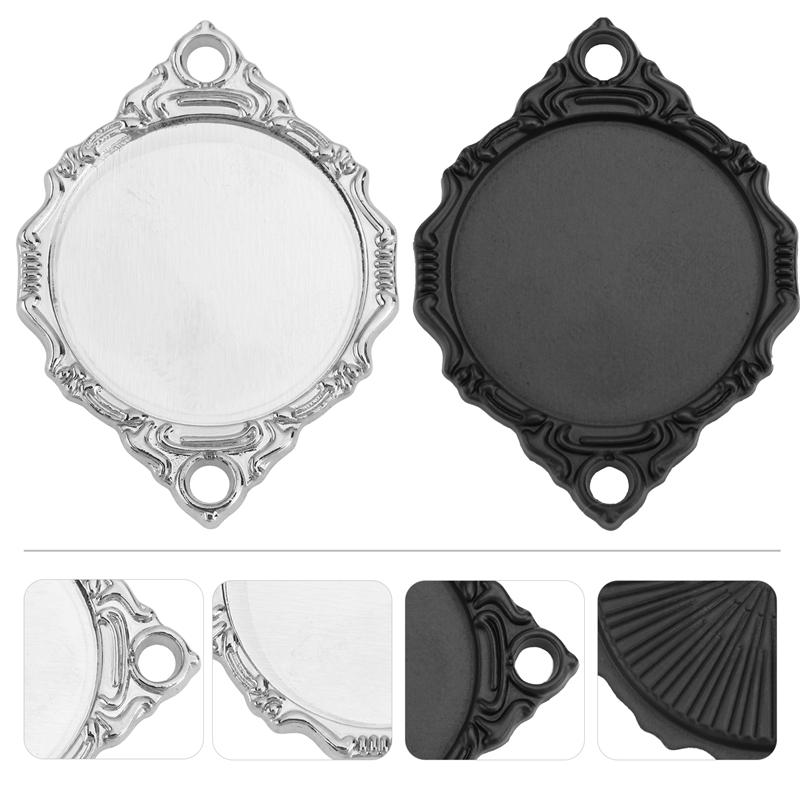 2 stücke Mini Haus Kuchen Platte Modell Lebensechte Interessant Backen Platte Modell Mini Kuchen Platte