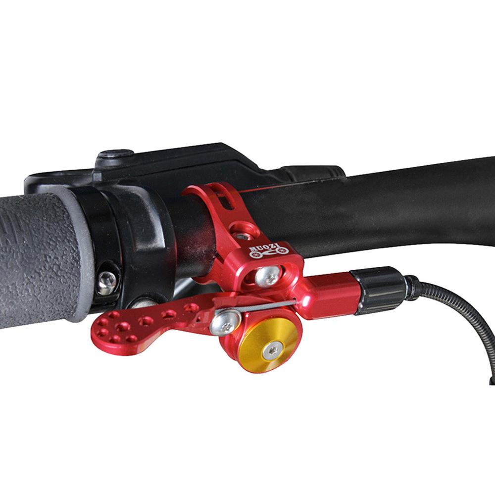Abrazadera para tija de sillín de aleación de aluminio, Quick 22,2/24mm, piezas de repuesto de liberación rápida para SILLÍN de bicicleta de montaña