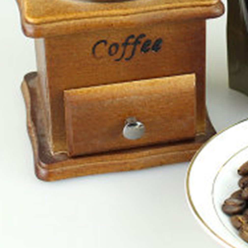 Manuell kvarn kaffekvarn hushållsminikvarn sojabönmalning aluminiumoxid keramisk kvarn lätt att rengöra