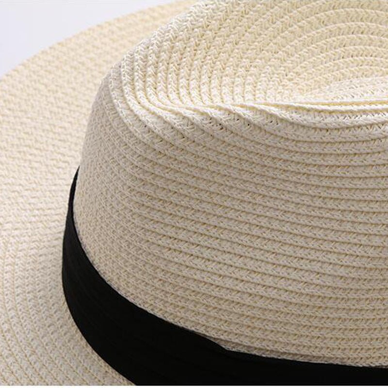 Suogry mærke stråhatte til kvinder panama hat beige hvid herre strand casual bredskygget sommer hawaiiansk solhat