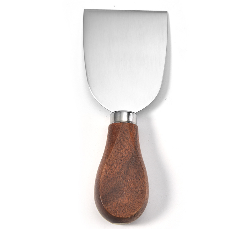 Stahl Edelstahl Käse messer mit Bambus Holzgriff Küche Backwerk zeug Slicer Cutter 1 Stück Bambus Küche