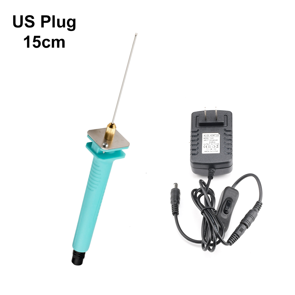 110V-240V Electric Foam Foam Cutter Pen Polystyrene Cutting Machine Portable Styrofoam Cutter Foam Cutter Pen DIY Cutting Tools: 15cm US plug