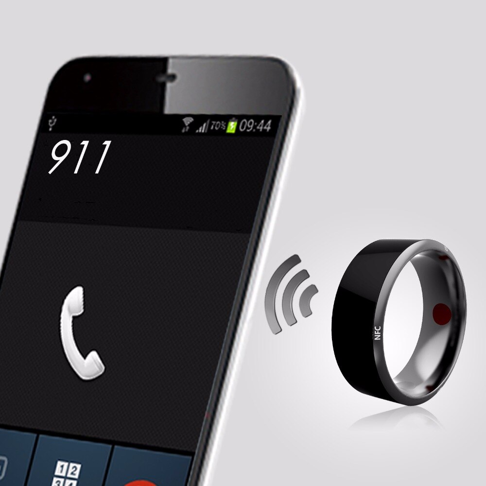 Jakcom R3 Clever Ring 3-nachweisen App Aktiviert tragbar Technologie Magie Ring Für Android Fenster NFC Telefon Clever Zubehör