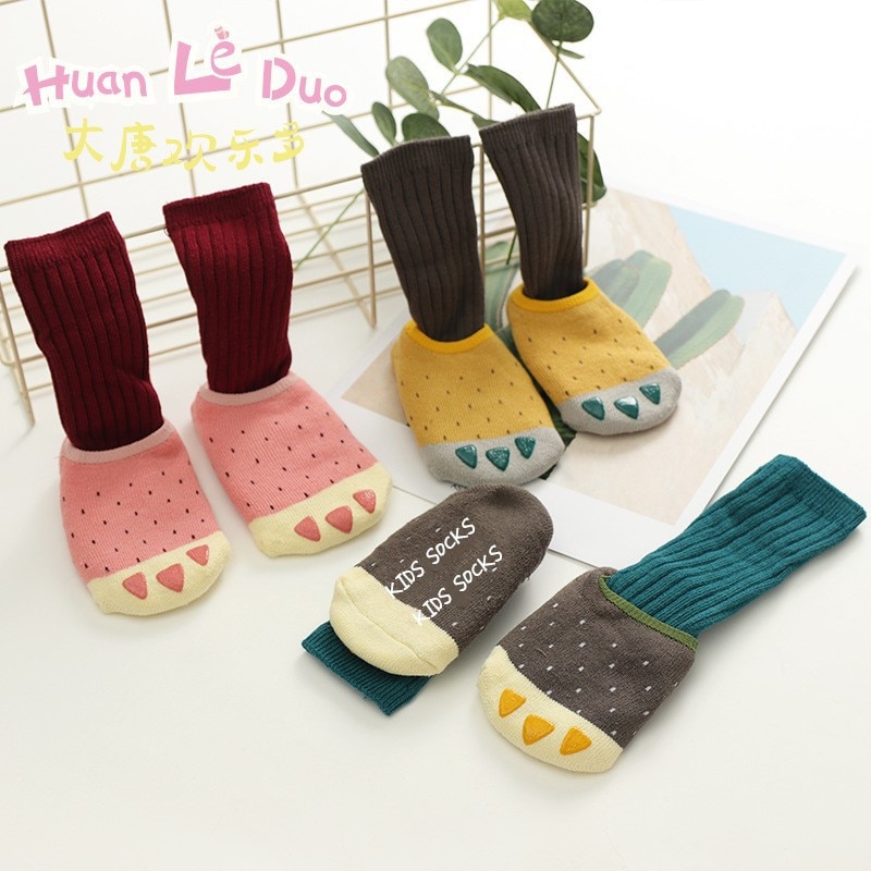 2 Paren/set Winter Herfst Thicken Katoenen Baby Thuis Sokken Cartoon Jongens Meisjes Anti Slip Sokken Kinderen Floor Kids Sokken 0-4Y