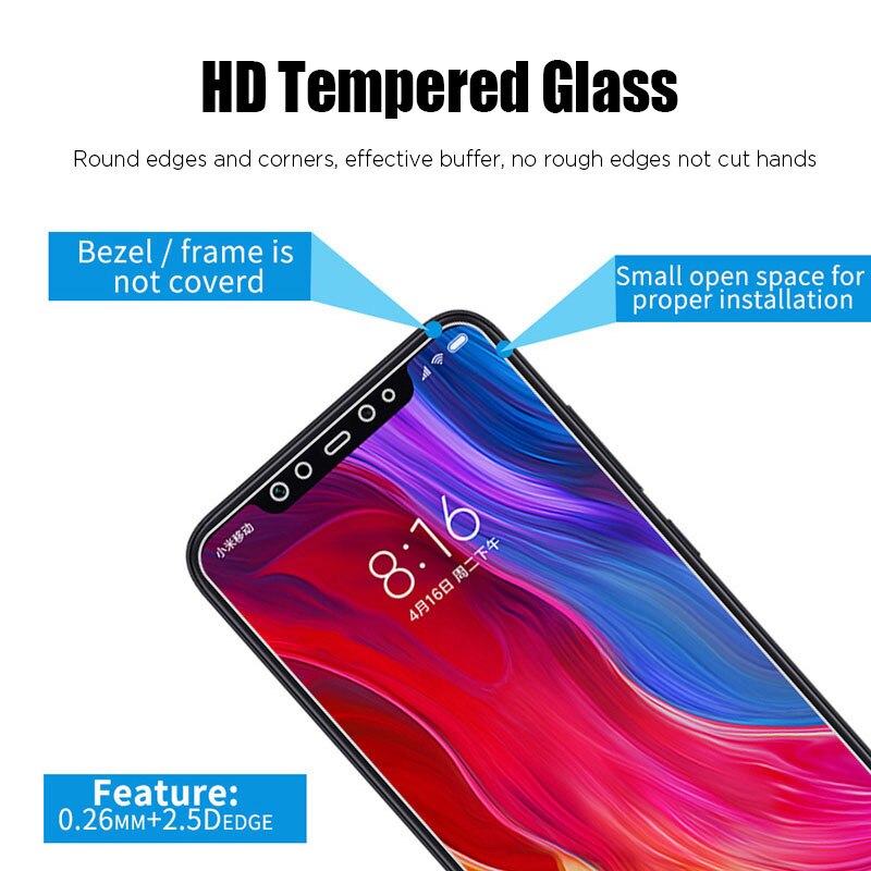 2in1 Screen Protective Glass for Xiaomi Poco X3 NFC X4 Pro 5G Tempered Protector Film on X 3 GT m 4 M4 Pro F3 M3