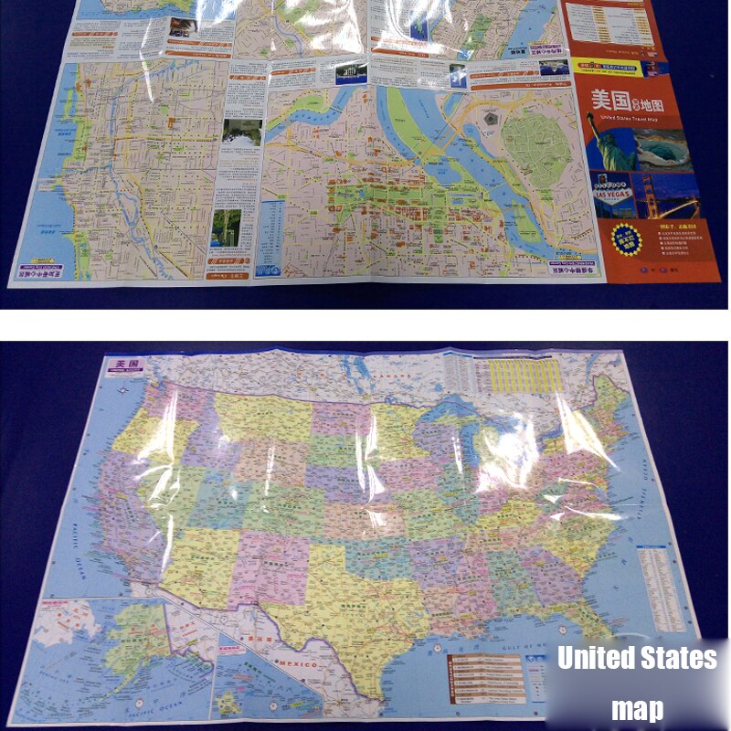 Map of the United States Transportation Tourism Ch... – Grandado