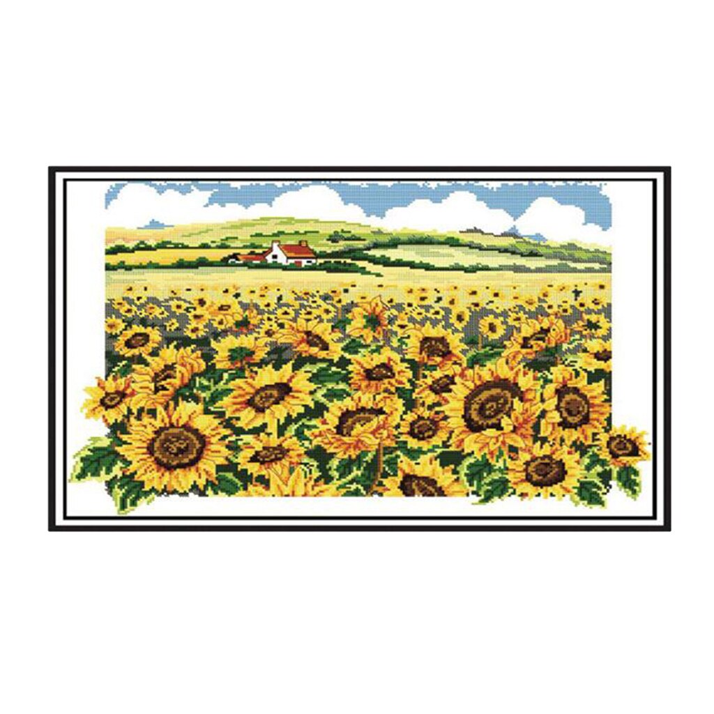 Cross Stitch Kit Printed Cross-stitch Set Embroidery Needlework